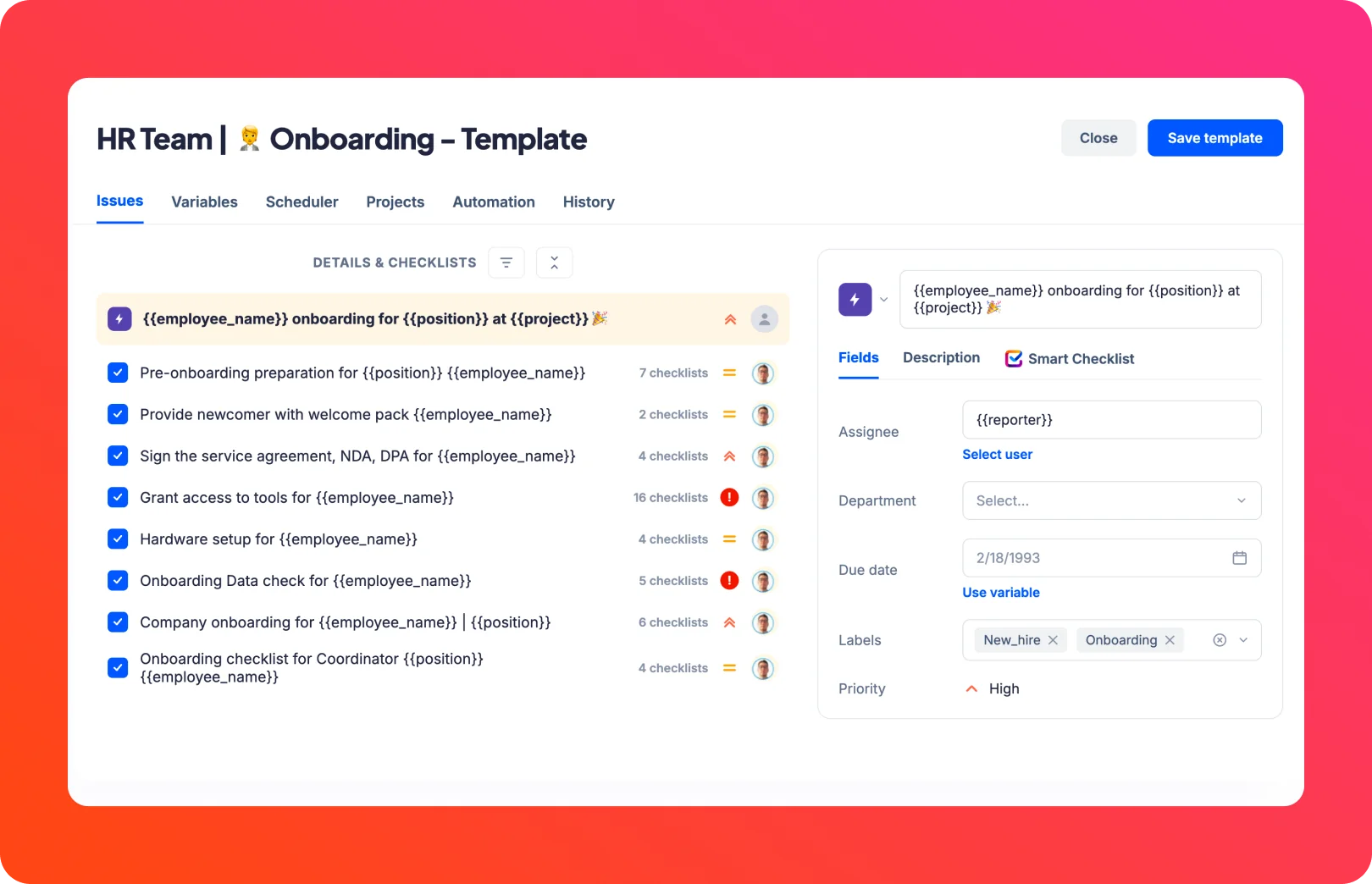 Onboarding